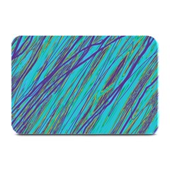 Blue Pattern Plate Mats by Valentinaart