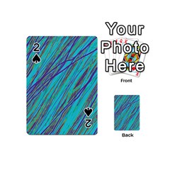 Blue Pattern Playing Cards 54 (mini) 