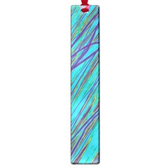 Blue Pattern Large Book Marks