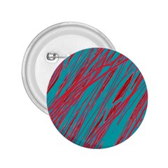 Red and blue pattern 2.25  Buttons