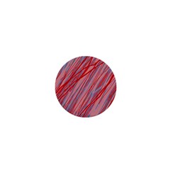 Pink And Red Decorative Pattern 1  Mini Magnets