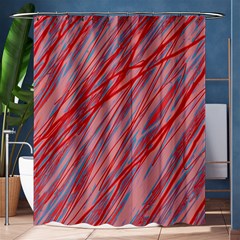 Pink And Red Decorative Pattern Shower Curtain 60  X 72  (medium)  by Valentinaart