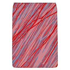 Pink And Red Decorative Pattern Flap Covers (l) 