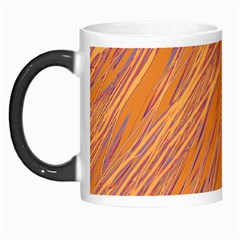 Orange Pattern Morph Mugs