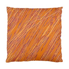 Orange Pattern Standard Cushion Case (two Sides)