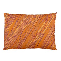 Orange Pattern Pillow Case