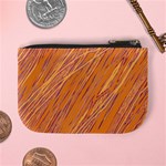 Orange pattern Mini Coin Purses Back