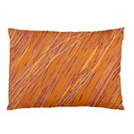 Orange pattern Pillow Case (Two Sides) Back