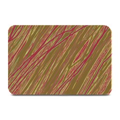 Brown Elegant Pattern Plate Mats