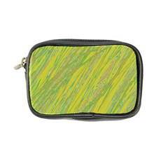 Green And Yellow Van Gogh Pattern Coin Purse