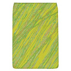 Green And Yellow Van Gogh Pattern Flap Covers (l) 