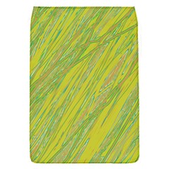 Green And Yellow Van Gogh Pattern Flap Covers (s) 