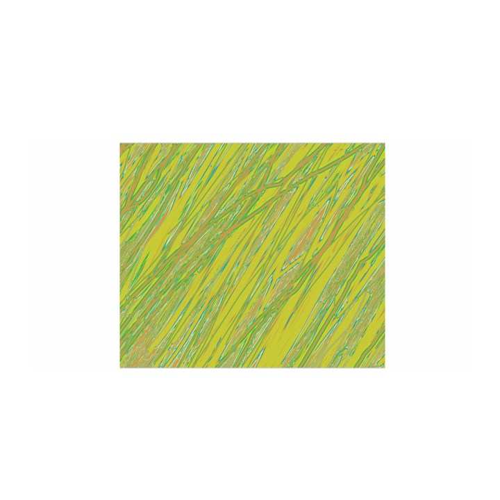 Green and yellow Van Gogh pattern Satin Wrap