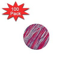 Purple Decorative Pattern 1  Mini Buttons (100 Pack) 