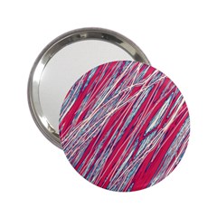 Purple Decorative Pattern 2 25  Handbag Mirrors