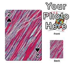 Purple Decorative Pattern Playing Cards 54 Designs  by Valentinaart