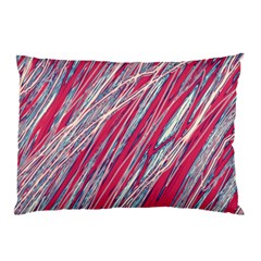 Purple Decorative Pattern Pillow Case by Valentinaart