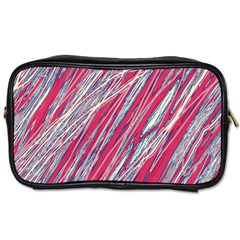 Purple Decorative Pattern Toiletries Bags