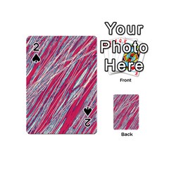 Purple Decorative Pattern Playing Cards 54 (mini) 