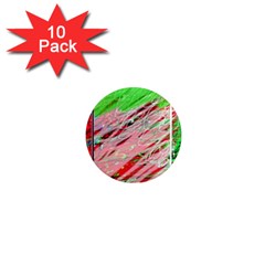 Colorful Pattern 1  Mini Magnet (10 Pack) 