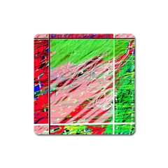 Colorful Pattern Square Magnet