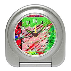 Colorful Pattern Travel Alarm Clocks