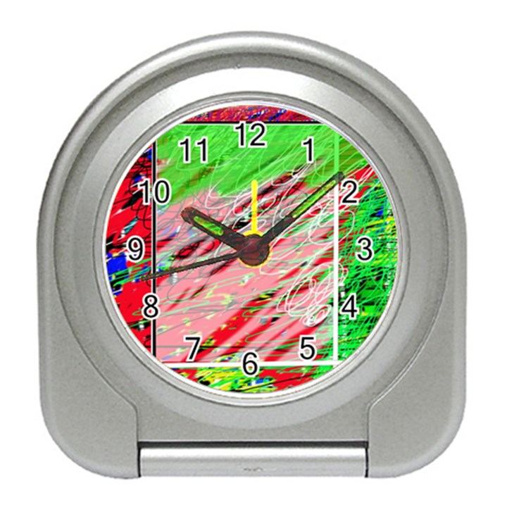 Colorful pattern Travel Alarm Clocks