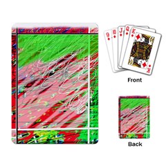 Colorful Pattern Playing Card