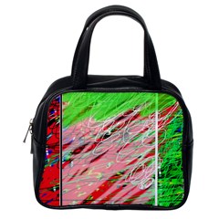 Colorful Pattern Classic Handbags (one Side) by Valentinaart