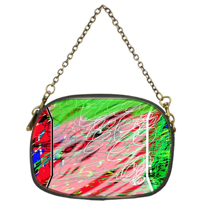 Colorful pattern Chain Purses (Two Sides) 