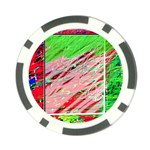 Colorful pattern Poker Chip Card Guards (10 pack)  Front