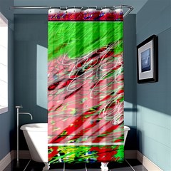 Colorful Pattern Shower Curtain 36  X 72  (stall) 