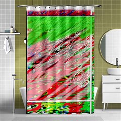 Colorful Pattern Shower Curtain 48  X 72  (small) 