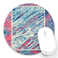 Colorful Pattern Round Mousepads