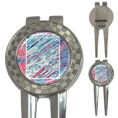 Colorful Pattern 3-in-1 Golf Divots