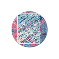 Colorful Pattern Magnet 3  (round)