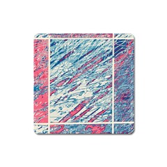 Colorful Pattern Square Magnet by Valentinaart