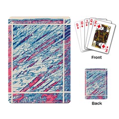 Colorful Pattern Playing Card