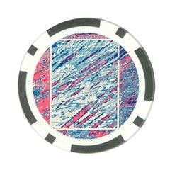 Colorful Pattern Poker Chip Card Guards