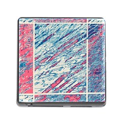 Colorful Pattern Memory Card Reader (square) by Valentinaart