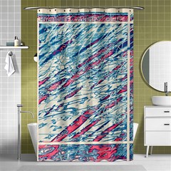 Colorful Pattern Shower Curtain 48  X 72  (small) 