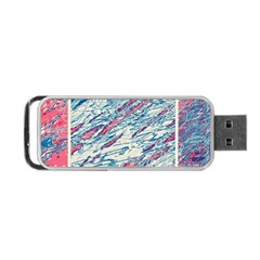 Colorful Pattern Portable Usb Flash (one Side) by Valentinaart