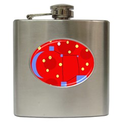 Red Sky Hip Flask (6 Oz)