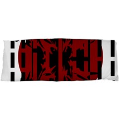 Red, black and white decorative abstraction Samsung Galaxy SL i9003 Hardshell Case