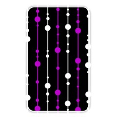 Purple, Black And White Pattern Memory Card Reader