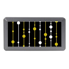 Yellow, Black And White Pattern Memory Card Reader (mini)