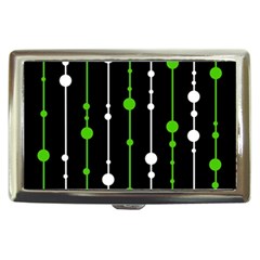 Green, White And Black Pattern Cigarette Money Cases