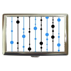 Blue, White And Black Pattern Cigarette Money Cases