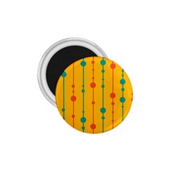 Yellow, Green And Red Pattern 1 75  Magnets