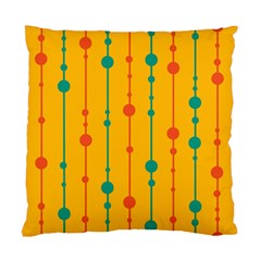 Yellow, Green And Red Pattern Standard Cushion Case (one Side)